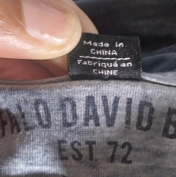 EUC Buffalo David Bitton Lightweight hoodie with front pockets Sz XL - Picture 7 of 10